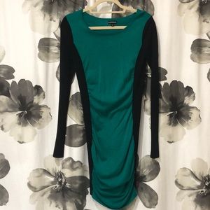 Colorblock Sweater Dress